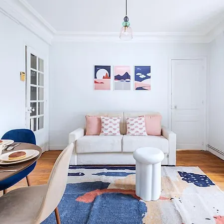 Apartment Blue And Pink Flat Next Montparnasse - Ii