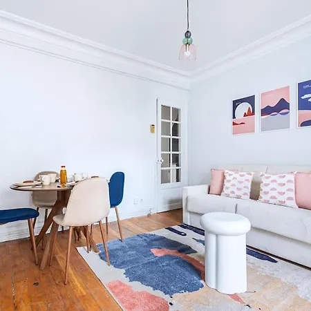 Apartment Blue And Pink Flat Next Montparnasse - Ii Paris